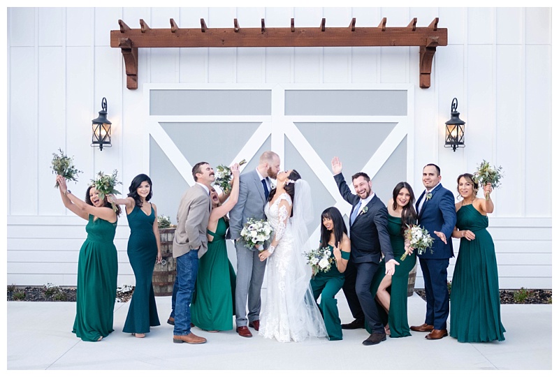turtle creek wedding, wedding party photo