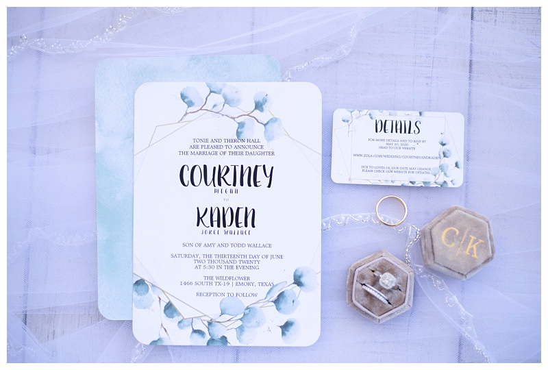 the wildflower wedding details